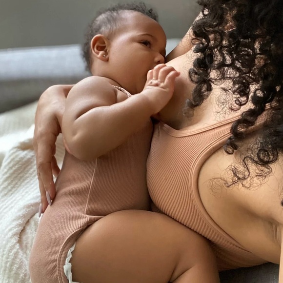 NWT baobei active HUG:Perfect Postpartum Tank in Roar (nutmeg) Size L/XL (14-18) - Picture 4 of 6